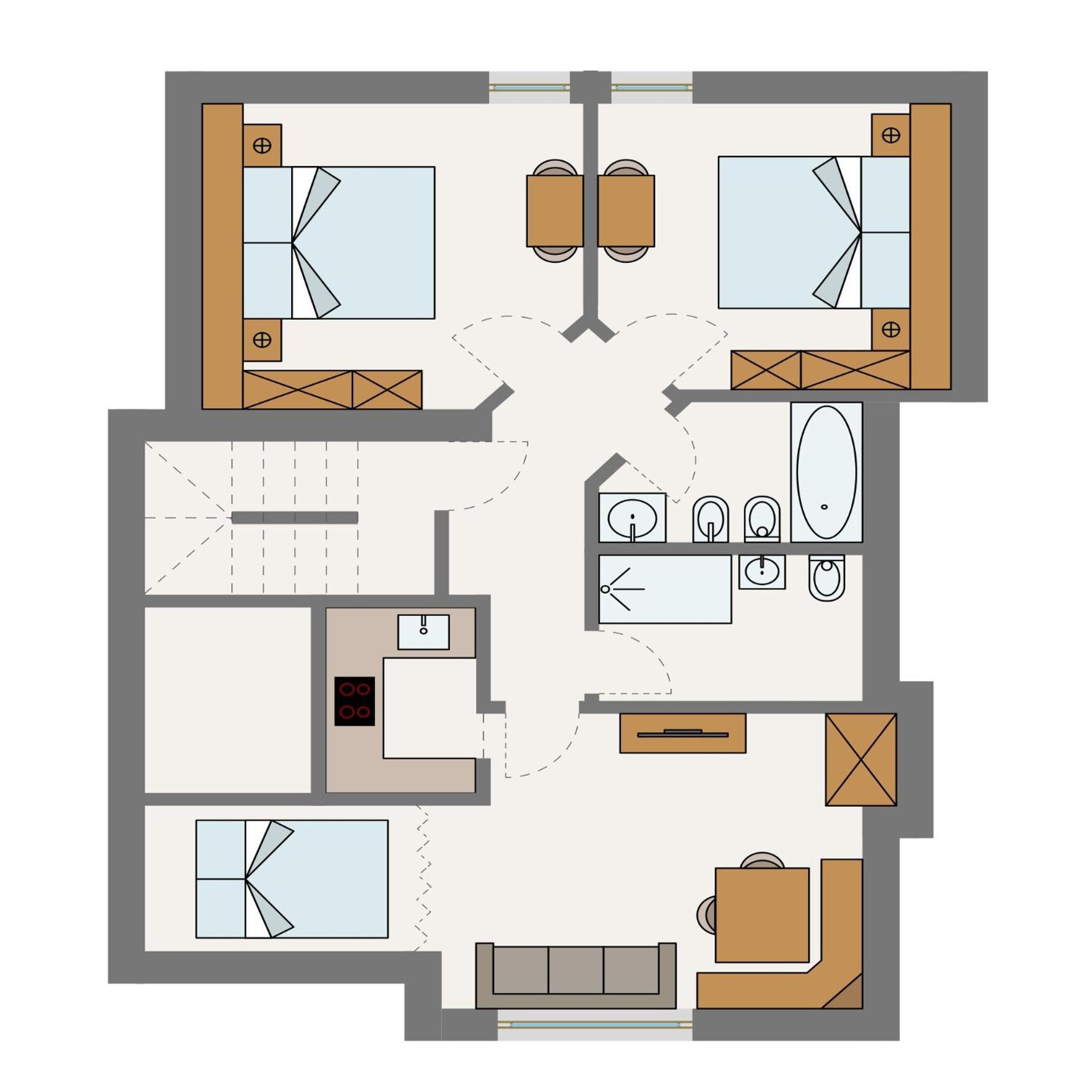 Apartment Ruiel Santa Cristina Val Gardena Екстер'єр фото